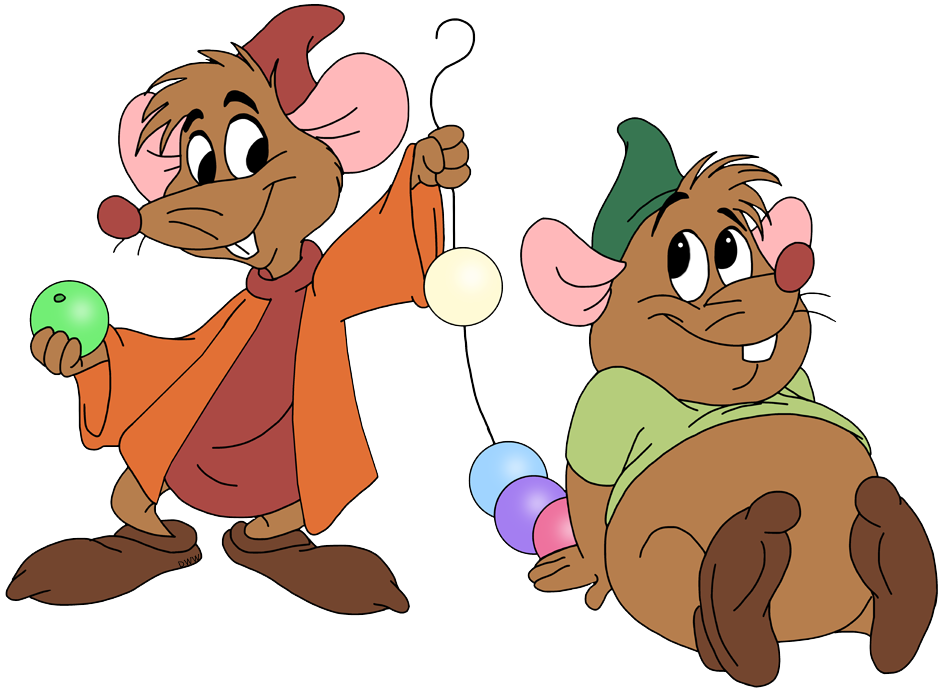 Cinderella mice and birds clip art disney clip art galore