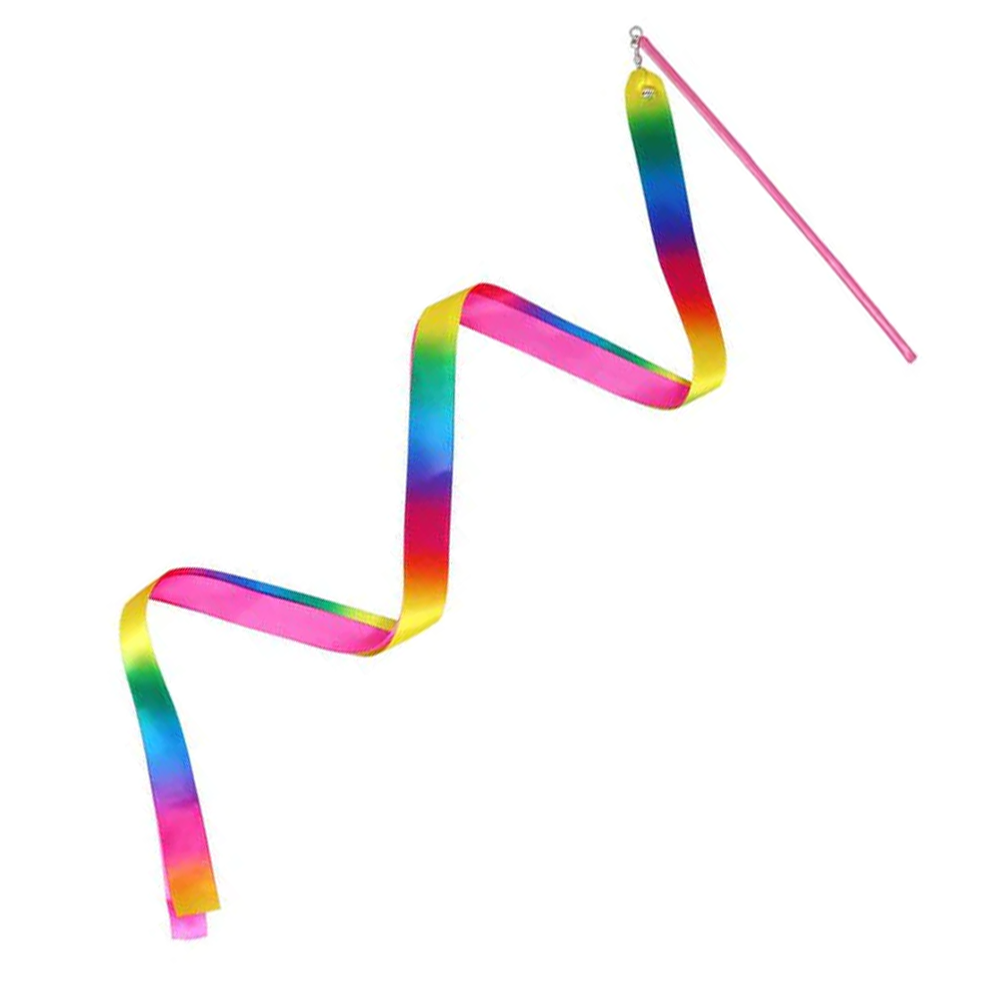 Rainbow twirl and dance ribbon wand â the fairy shop