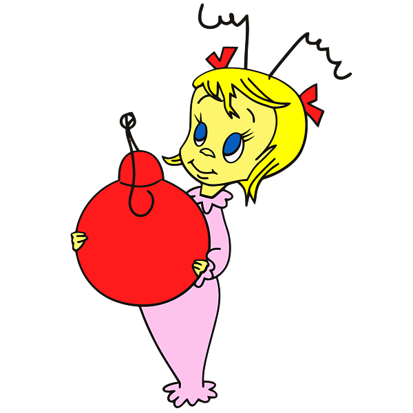 Cindy lou who the grinch tote bag by aditya prakasa