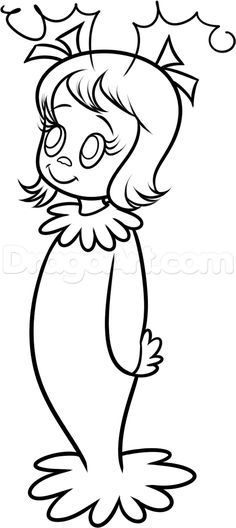 How to draw cdy lou who