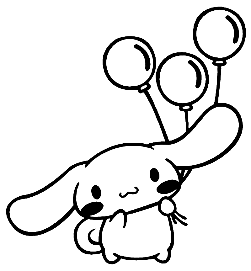 Cinnamoroll coloring pages printable for free download