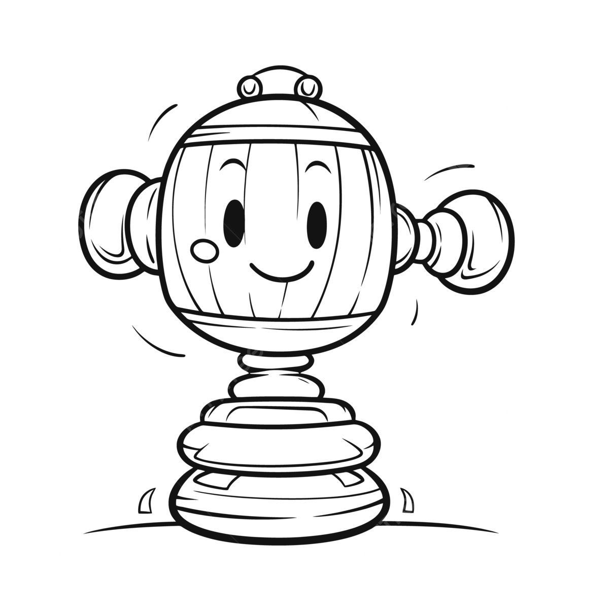 Robot shaped like a barrel coloring pages outline sketch drawing vector gavel drawing gavel outline gavel sketch png and vector with transparent background for free download