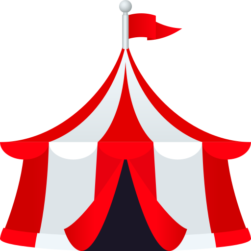 Emoji ðª circus tent to copypaste