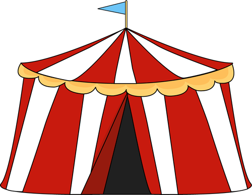 Circus tent clip art