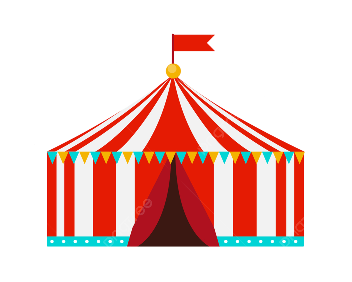 Circus tent clipart transparent background tent circus icon on white background white masquerade show png image for free download