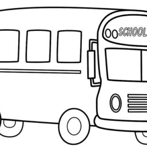School bus coloring pages printable for free download