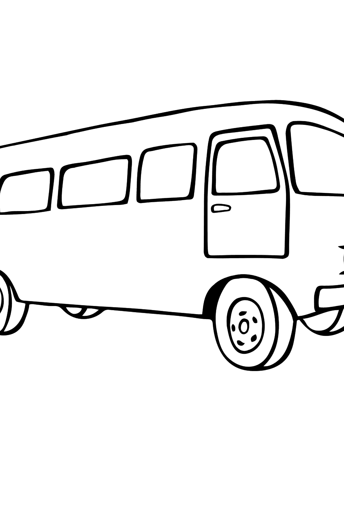 City transport coloring pages
