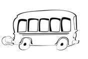 City bus coloring page free printable coloring pages