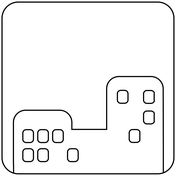 Cityscape at dusk coloring page free printable coloring pages