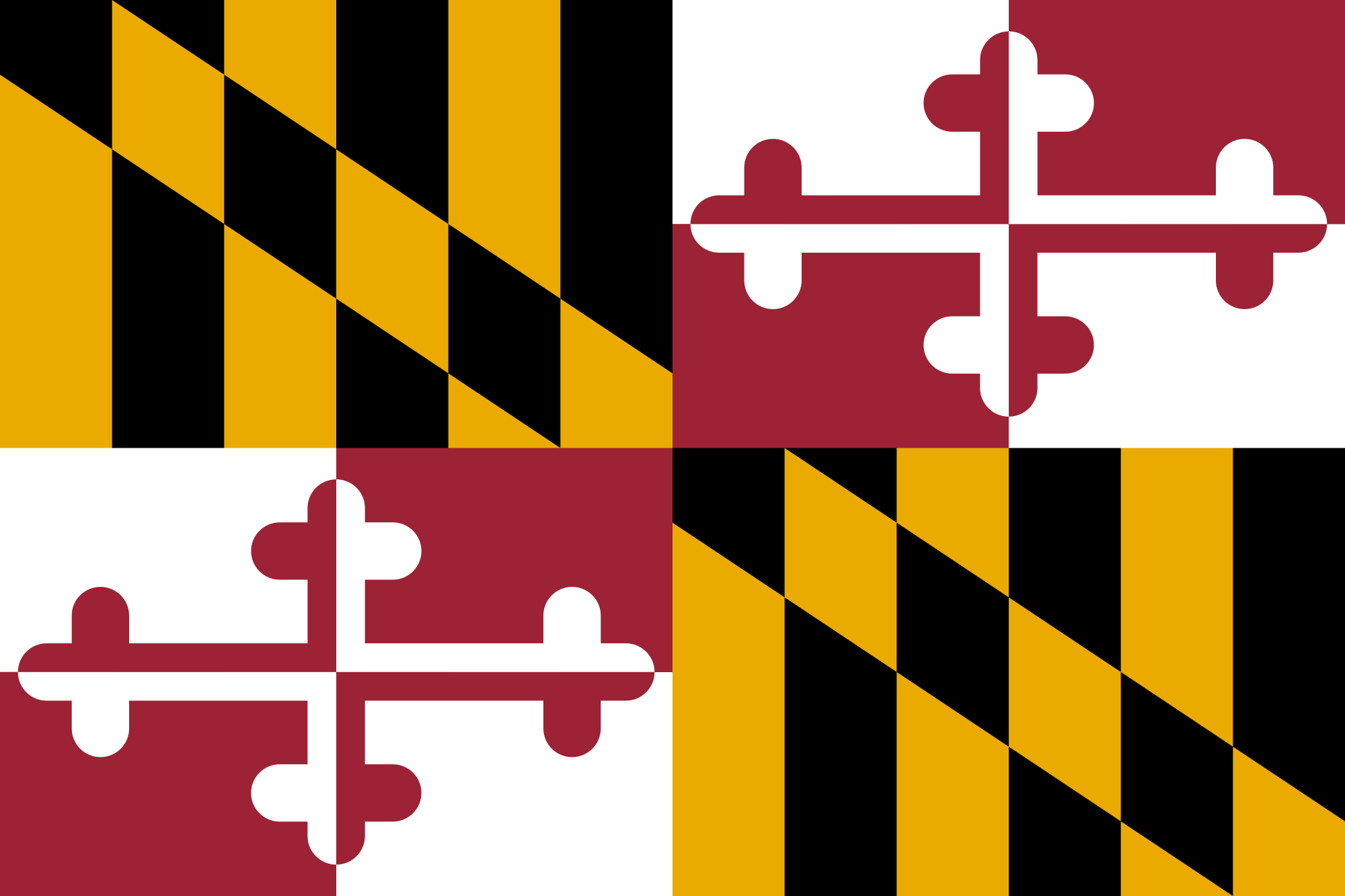 Flag of maryland