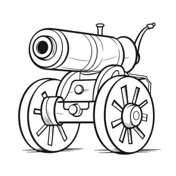 Cannon drawing png transparent images free download vector files