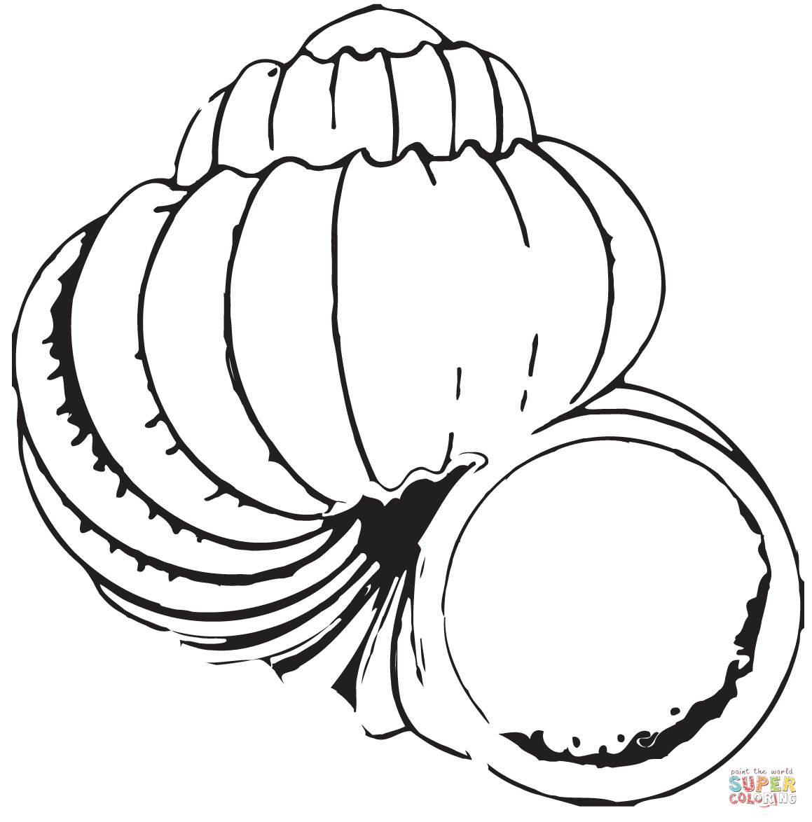 Shell coloring page free printable coloring pages