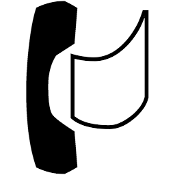 Telephone receiver with page emoji ufc