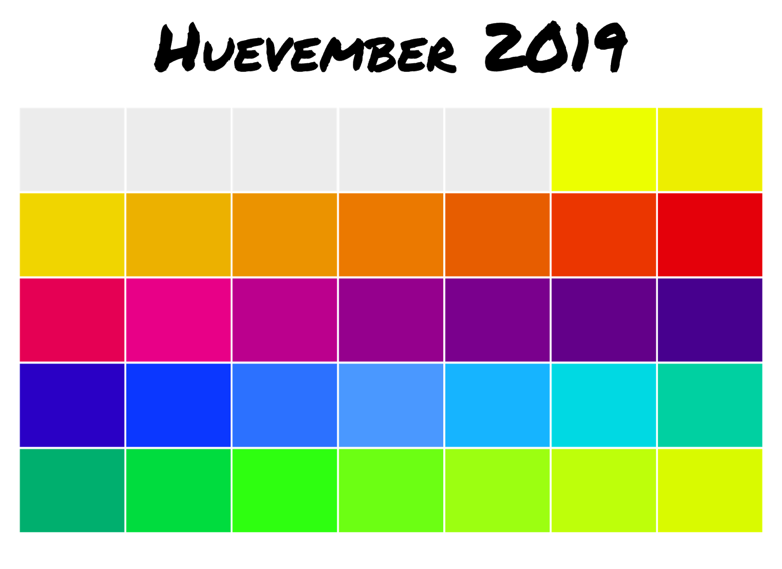 Huevember