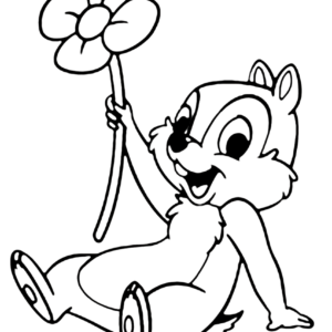 Chip and dale rescue rangers coloring pages printable for free download