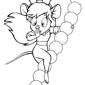 Chip and dale rescue rangers coloring pages printable for free download