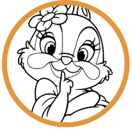 Chip and dale coloring pages