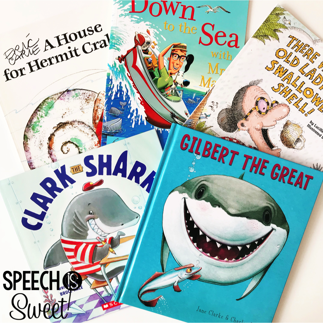 Speech is sweet ocean theme in speech therapy