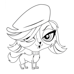 Littlest pet shop coloring pages printable for free download