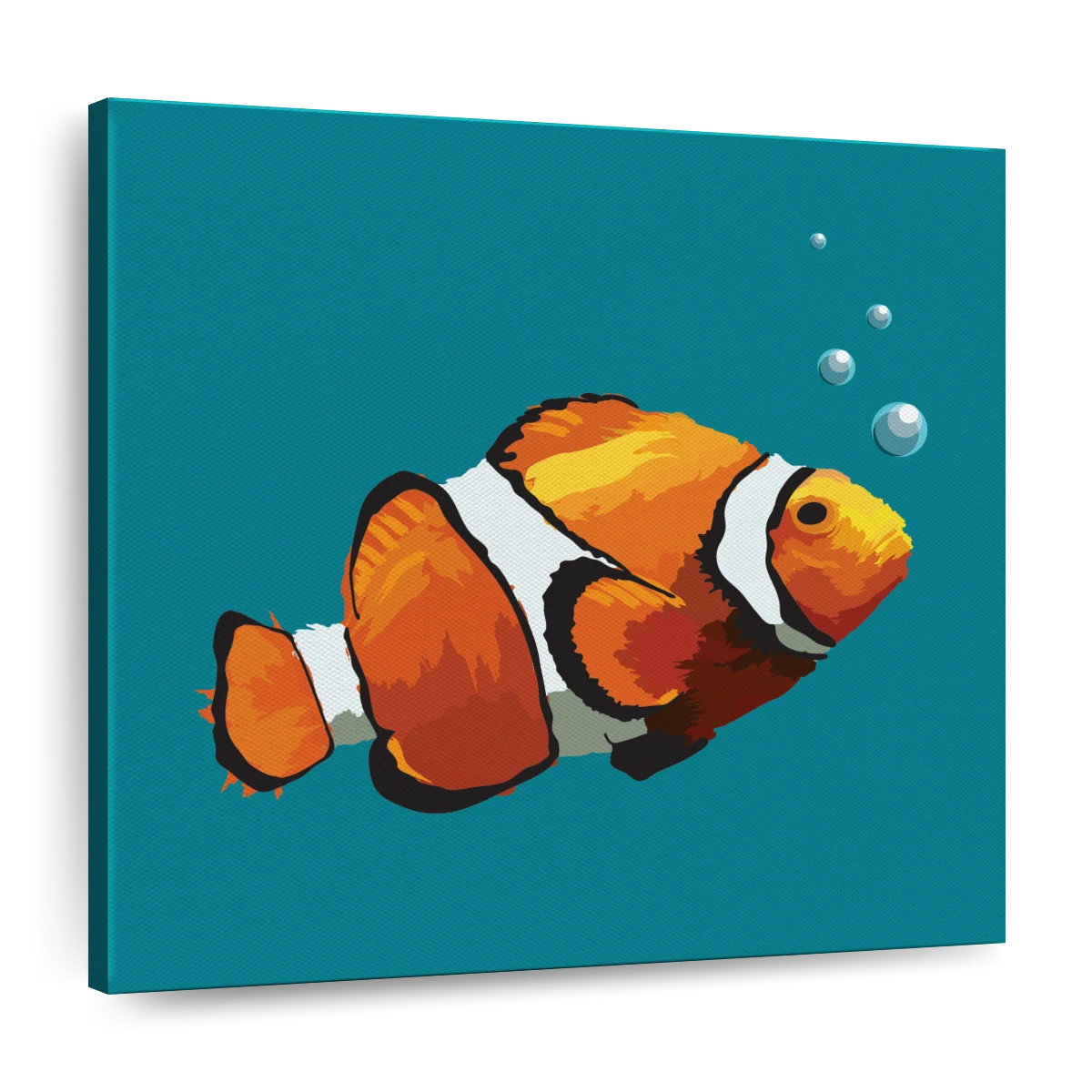 Clownfish wall art paintings drawings photograph art prints