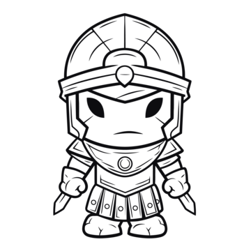 The knight coloring page with a knight character holding a sword outline sketch drawing vector sword drawing wing drawing night drawing png and vector with transparent background for free download