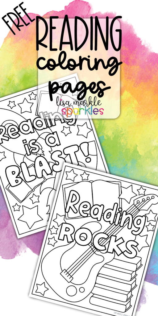 Free reading coloring pages printable pdf
