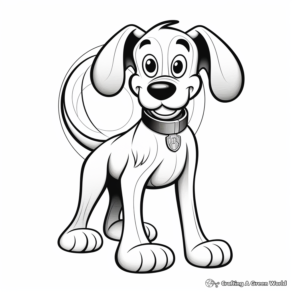 Pluto coloring pages