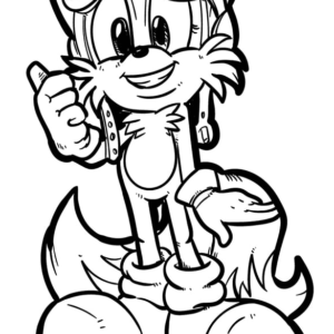 Tails coloring pages printable for free download