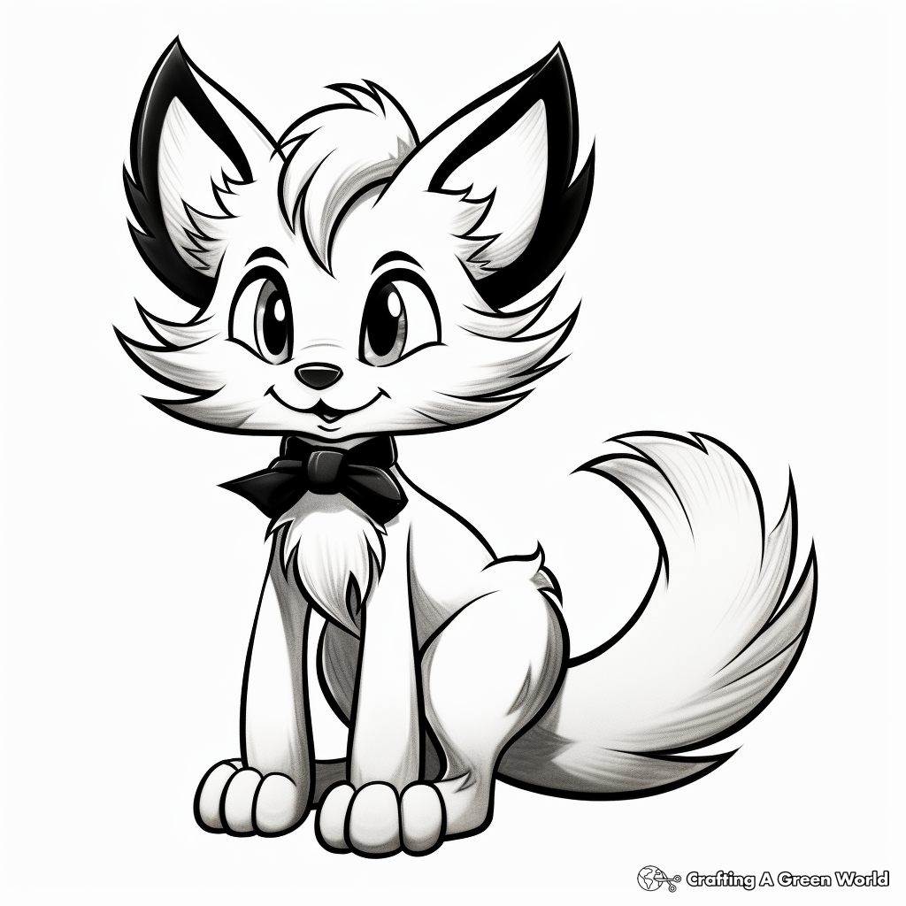 Tails coloring pages