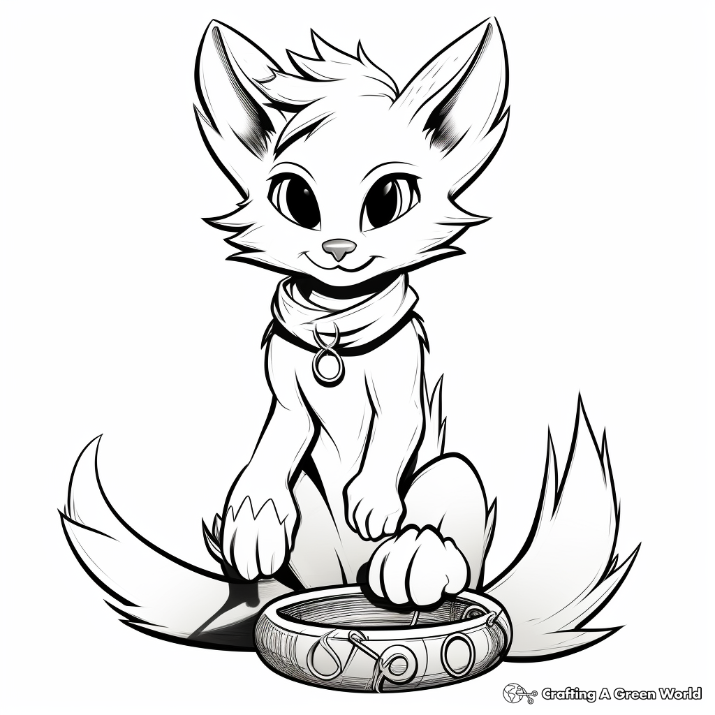 Tails coloring pages
