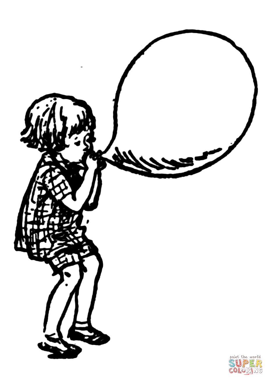 Winnie the pooh illustration coloring page free printable coloring pages