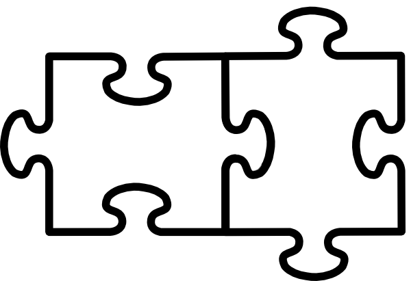 Stunning puzzle piece templates
