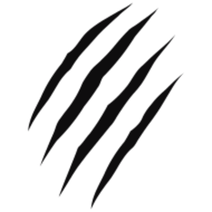 Claw marks design free images at clker