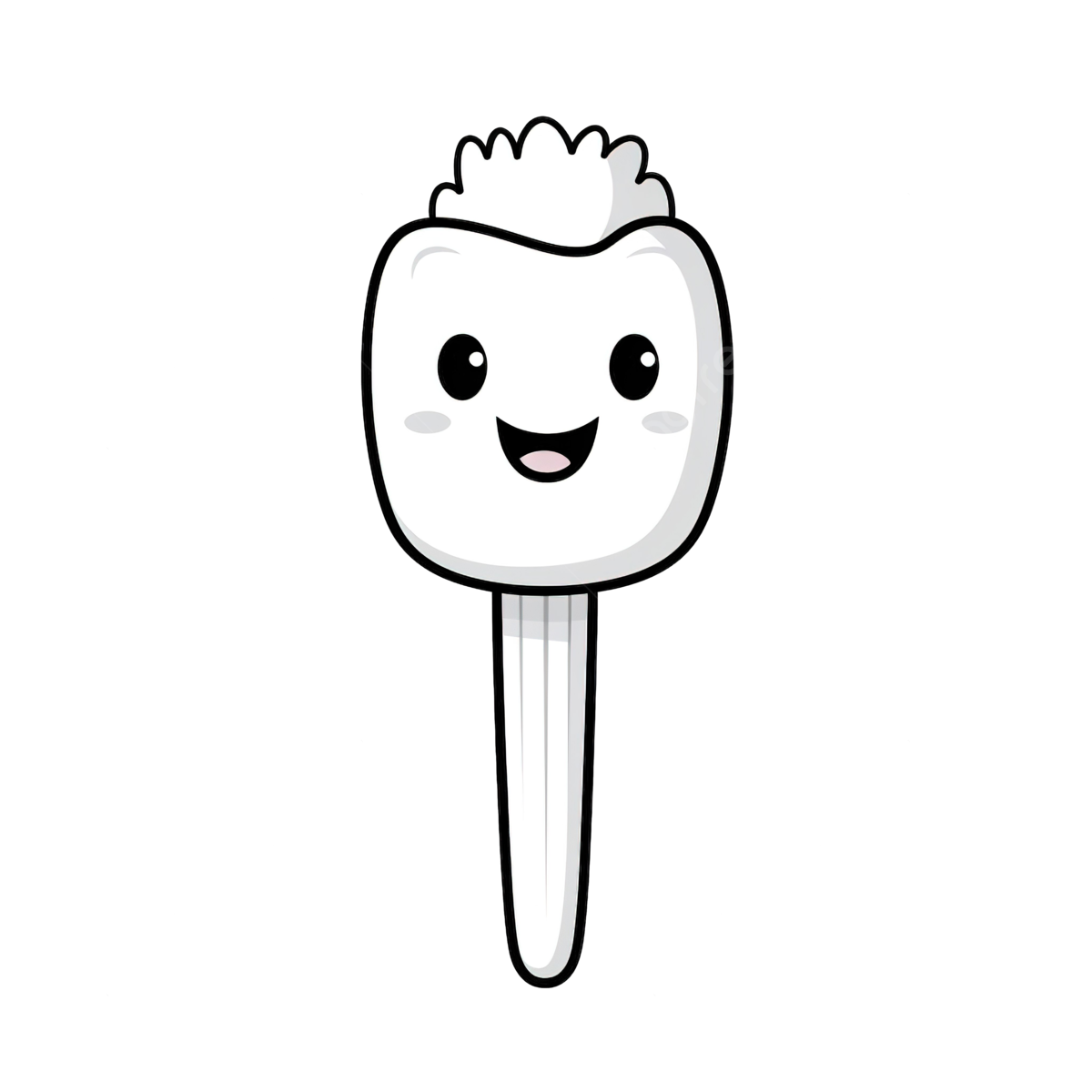 Cartoon character brushing teeth png transparent images free download vector files