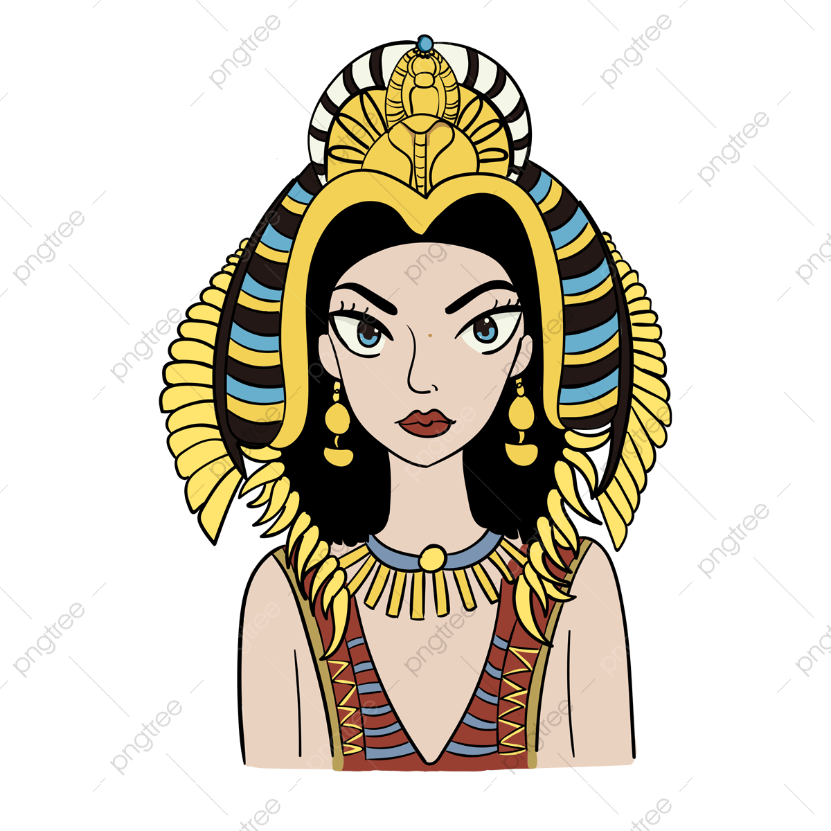 Queen of egypt png transparent images free download vector files