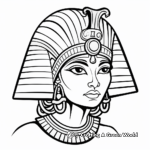 Egyptian coloring pages