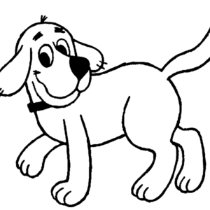 Clifford coloring pages printable for free download