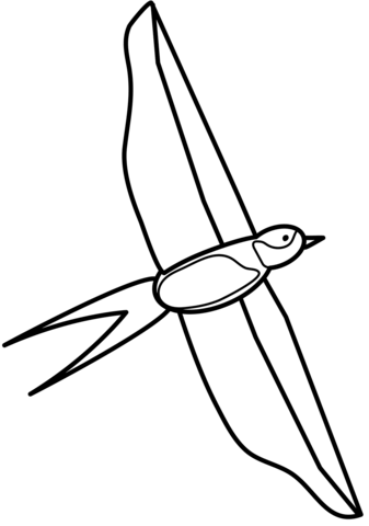Swallows coloring pages free coloring pages