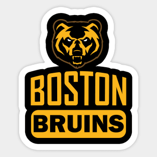 Boston bruins nhl logo vinyl decal sticker