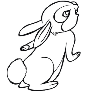 Bunny clipart outline free images at