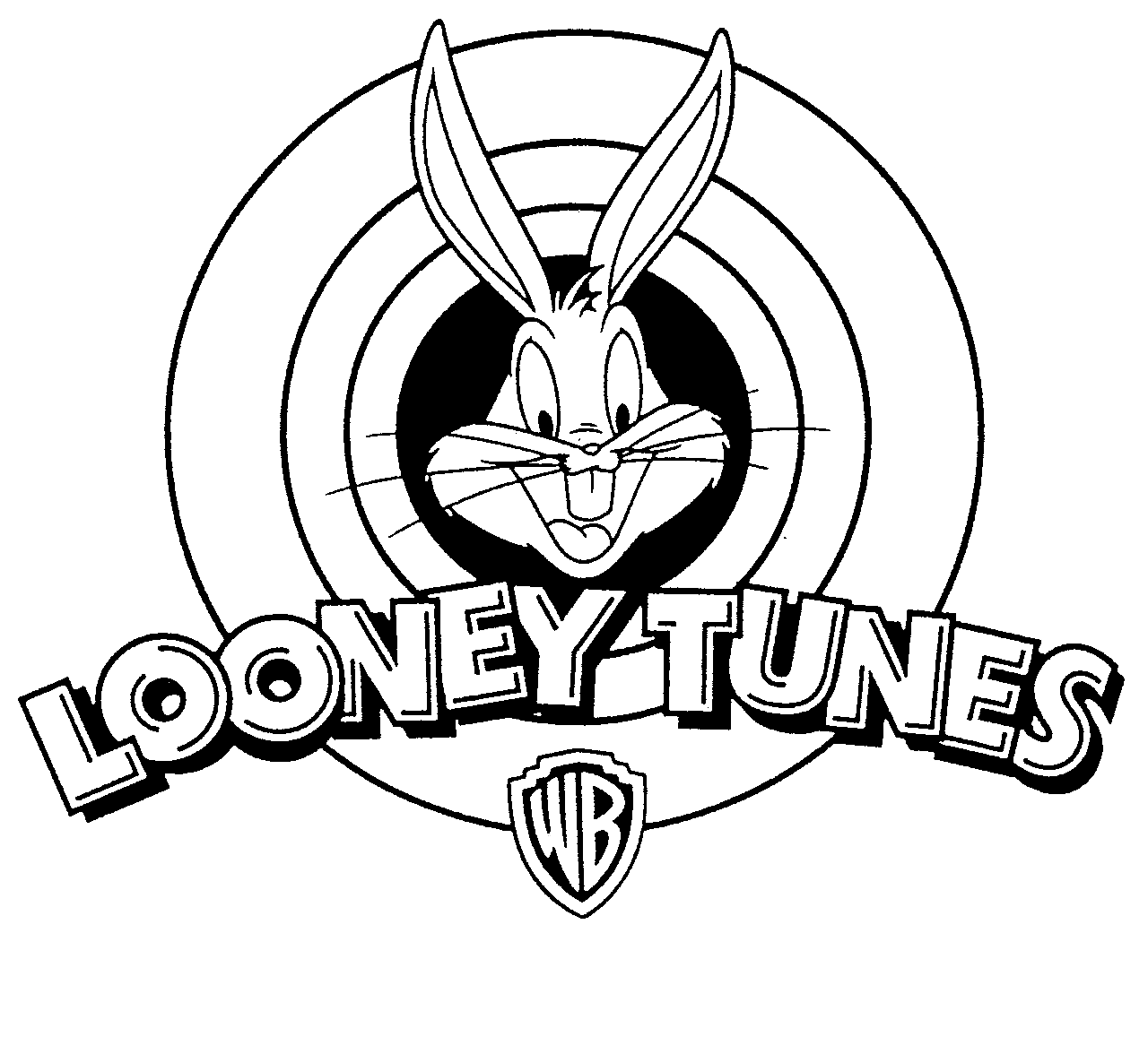 Looney tunes characters coloring pages