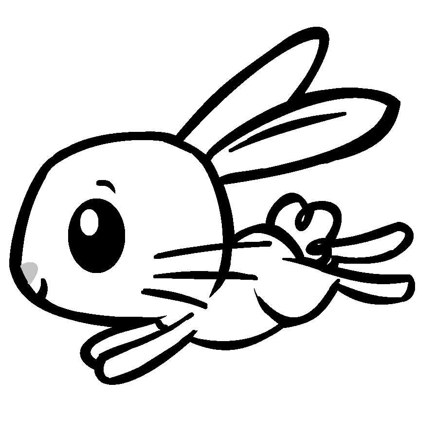 Cartoon bunny cute coloring pages bunny coloring pages bunny drawing