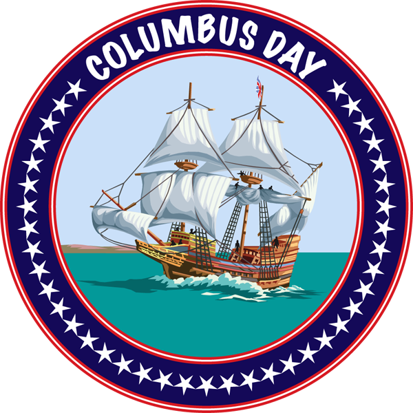 Columbus day png transparent images