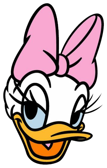 Cartoon clip art daisy duck drawing cartoon characters