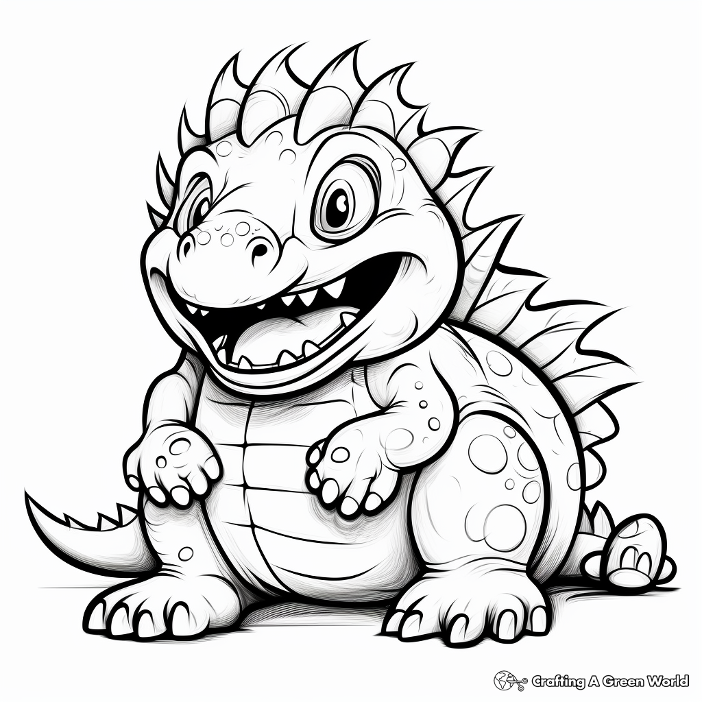 Monster coloring pages
