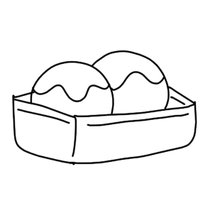 Takoyaki coloring pages printable for free download