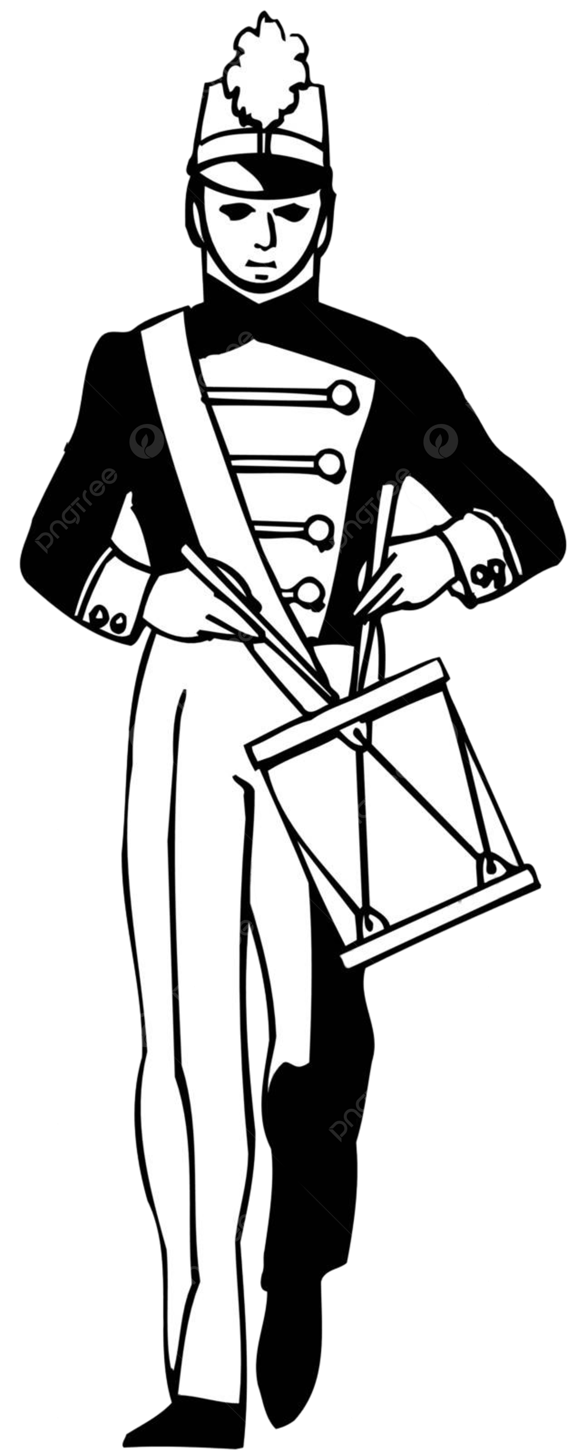 Drummer drawing png transparent images free download vector files