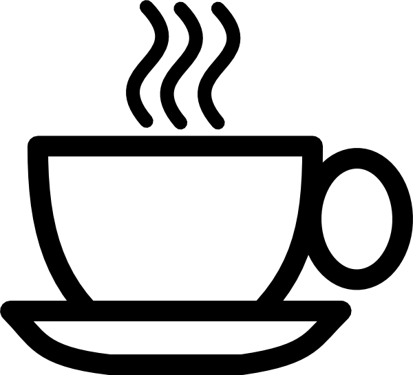 Coloring pages cups coffee cup clip art