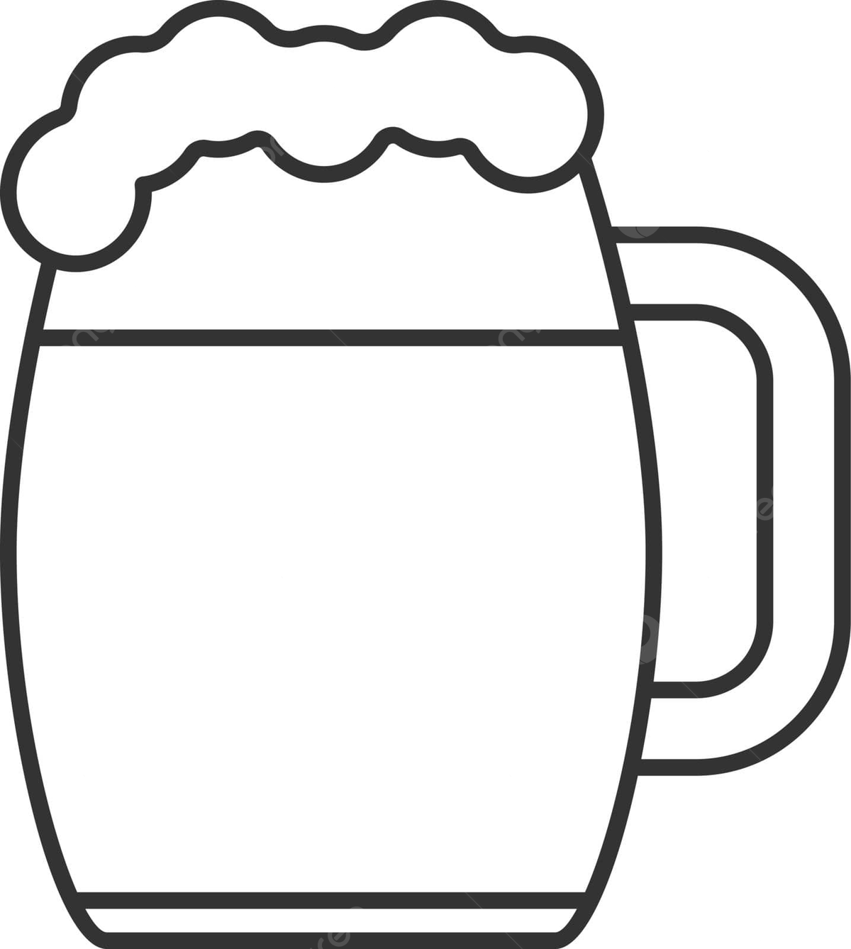 Mug outline art png transparent images free download vector files
