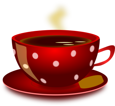 Cup of tea clip art image